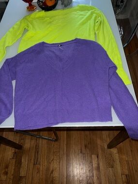 Cashmere free people sweater bundle